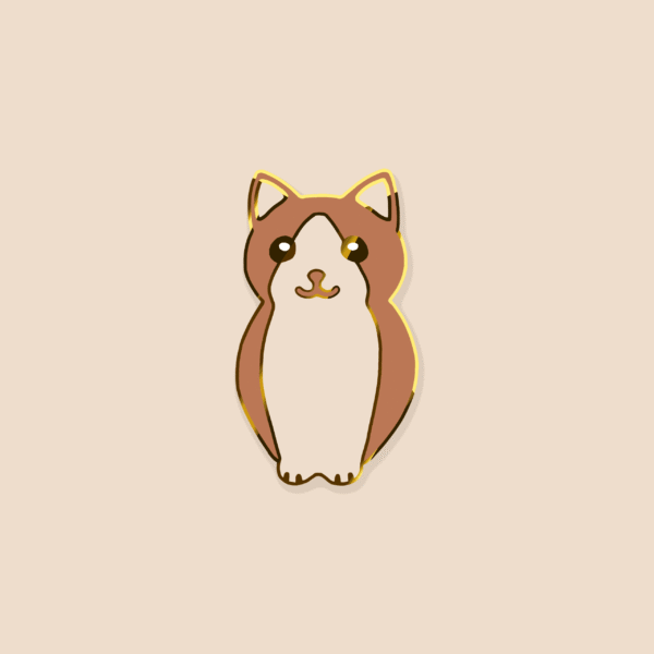 Meowl Product Photo compressed Meowl Enamel Pin